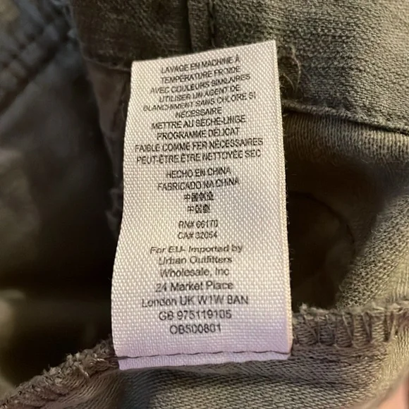Free People 'Not Your Brother's' Surplus Utility Jacket Women’s XS Camo Green - Picture 13 of 13